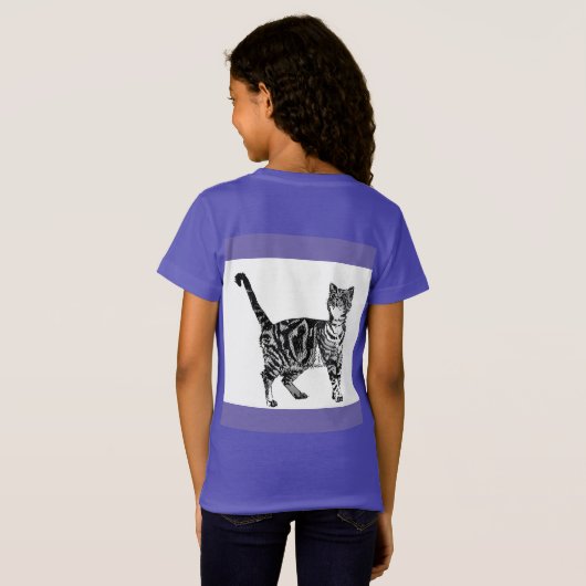 T-Shirt Tabby Chat Joyeux Noël Catsmus Rouge Funny Chats T (Dos entier)