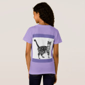 T-Shirt Tabby Chat Joyeux Noël Catsmus Rouge Funny Chats T (Dos entier)