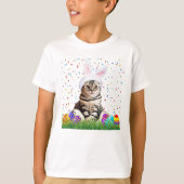 T-shirt Tabby de Pâques (Devant)