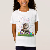 T-Shirt Tabby de Pâques (Devant)