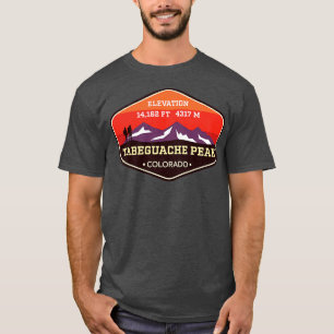 T-shirt Tabeguache Peak Colorado 14ers Escalade de montagn