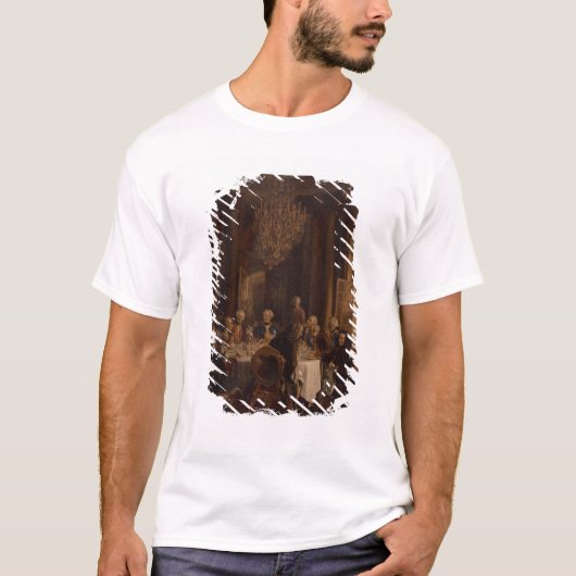 T-shirt Table de dîner à Sanssouci, 1850 (Devant)