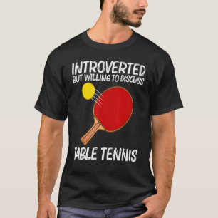 T-shirt Table de tennis de table cool pour hommes femmes p