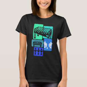 T-shirt Table Football Joueur Retro Garçons Foosb