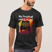 T-shirt Table Funny Foosball (Devant)