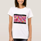 T-shirt Table japonaise Hiragana (Devant)