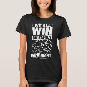 T-shirt Table Jeu de plateau Gamer Famille Table Meeple