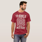 T-shirt Table RPG Dice jeu de plateau - Master Role (Devant entier)