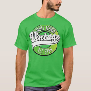T-shirt Table Tennis Vintage Toute l'étoile