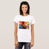 T-shirt Tableau Abstrait de Serdar Hizli (Devant entier)