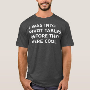 T-shirt Tableau croisé dynamique Feuille de calcul Excel C