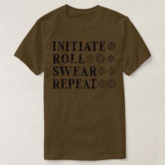 T-shirt Tableau D20 - Jeu de rôles DM (Design devant)