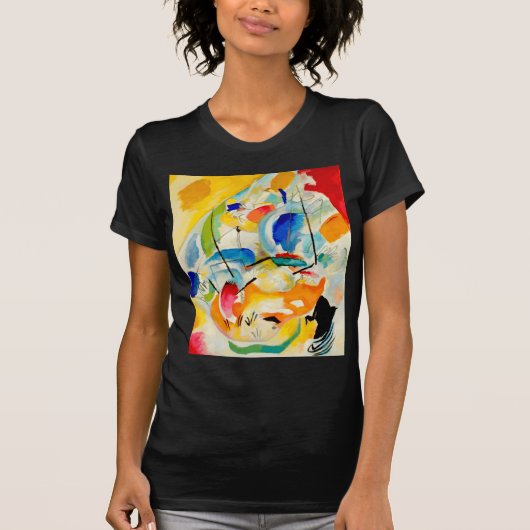 T-shirt Tableau de bataille maritime de Kandinsky 1913 (Devant)