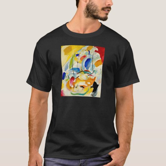 T-shirt Tableau de bataille maritime de Kandinsky 1913 (Devant)