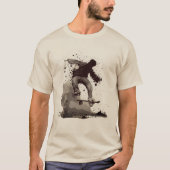 T-shirt Tableau de bord graphique (Devant)