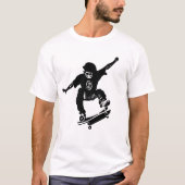 T-shirt Tableau de bord graphique (Devant)