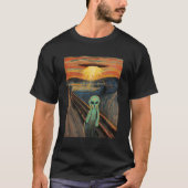 T-shirt Tableau de cri Alien (Devant)