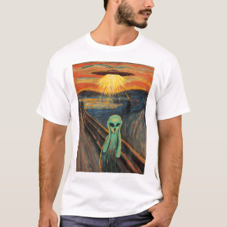 T-shirt Tableau de cri Alien