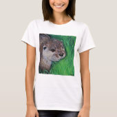 T-shirt Tableau de Little River Otter (Devant)