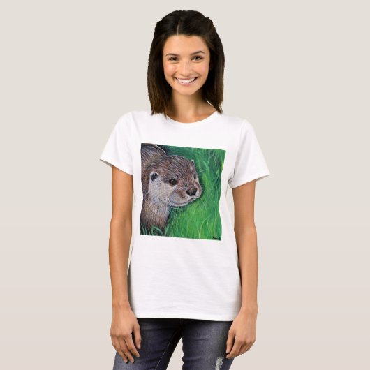 T-shirt Tableau de Little River Otter (Devant entier)