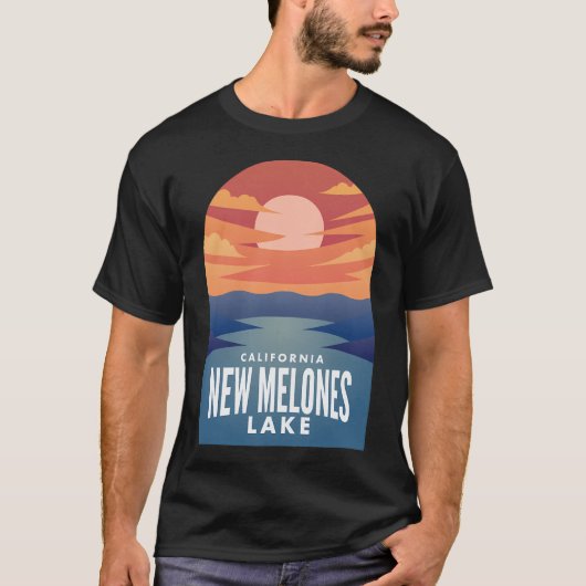 T-shirt Tableau de pêche à la mouche (Devant)