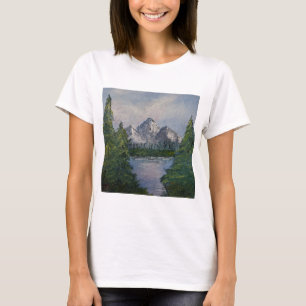 T-shirt Tableau de style Bob Ross #2