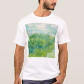 T-shirt Tableau de Vincent Van Gogh Champ de blé vert (Devant)