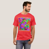 T-shirt Tableau Des Fleurs De Printemps. Commandez dès mai (Devant entier)
