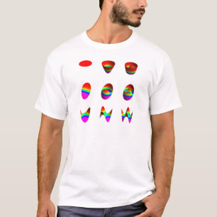 T-shirt Tableau des polynômes de Zernike les plus d'ordre