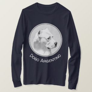 T-shirt Tableau Dogo Argentino - Art Chien original