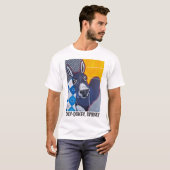 T-shirt Tableau Donkey Punch par Alfred Fox (Devant entier)