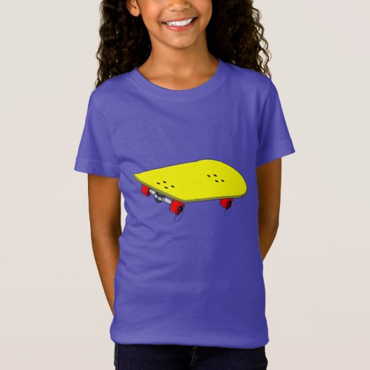T-Shirt Tableau jaune cool (Devant)