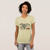 T-shirt Tableau original OX Nouvel An vietnamien 2021 TNO (Devant entier)