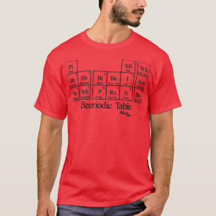 T-shirt Tableau périodique