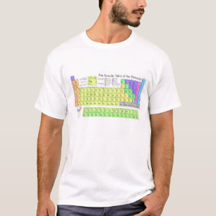 T-shirt Tableau périodique des éléments