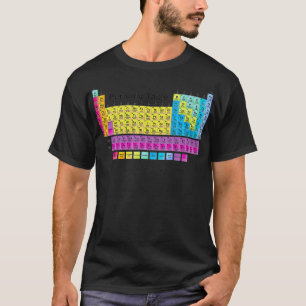 T-shirt Tableau Périodique Des Éléments 1