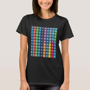 T-shirt Tableau périodique des éléments 3