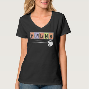 T-shirt Tableau Périodique Des Éléments Joueur De Hurlin