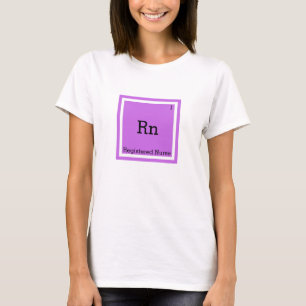T-shirt Tableau périodique des infirmières et infirmiers a