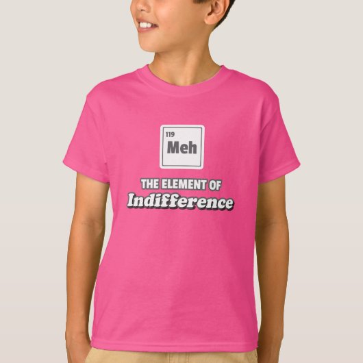 T-shirt Tableau périodique Mm Élément du cookie (Devant)