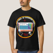 T-shirt Tableau Périodique Ultime Des Éléments Graphique T (Devant)