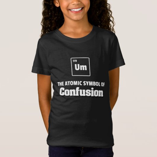 T-Shirt Tableau périodique - Um élément de la confusion (Devant)