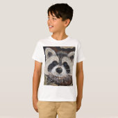 T-shirt Tableau Raccoon (Devant entier)