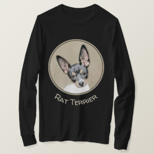 T-shirt Tableau Rat Terrier - Cute Original Chien Art