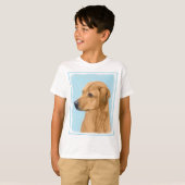 T-shirt Tableau Rhodesian Ridgeback - Art Chien original (Devant entier)