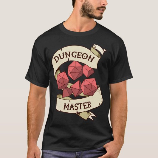 T-shirt Tableau Rôle Jouer Jeu Cadeau Imprimer Retro Rpg D (Devant)