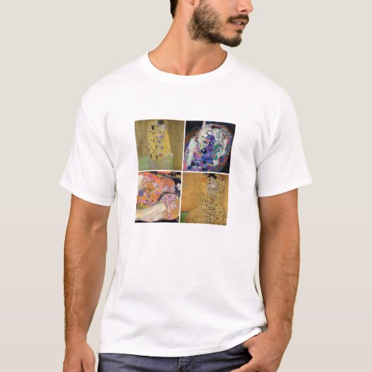 T-shirt Tableaux de Klimt (Devant)