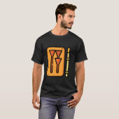 T-shirt Tablette cunéiforme écriture sumérienne Mésopotami (Devant entier)