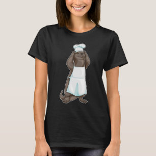 T-shirt tablier de Cuisine Otter Chef