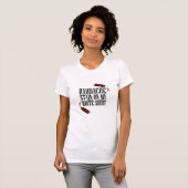 T-shirt Tache de BBQ sur mon Blanc (Devant entier)